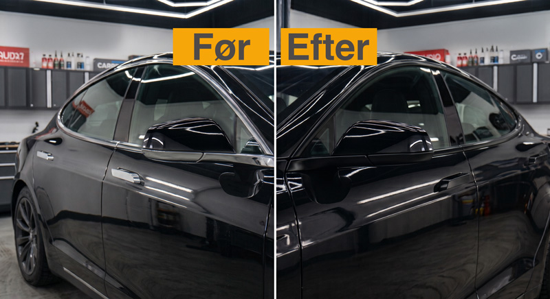 Tesla Model S Chrome Delete