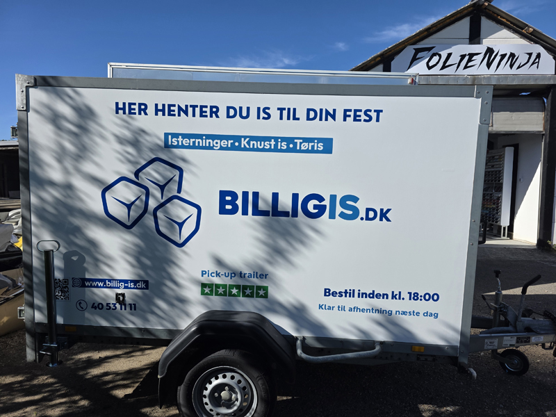 trailere indpackning , privat og erhverv 
